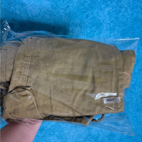 Matchstick Men's 44 Mustard Cargo Utility Outdoor Field Tactical 8 Pocket Pants - Picture 15 of 15